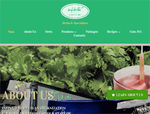 Tablet Screenshot of infiniteherbs.com